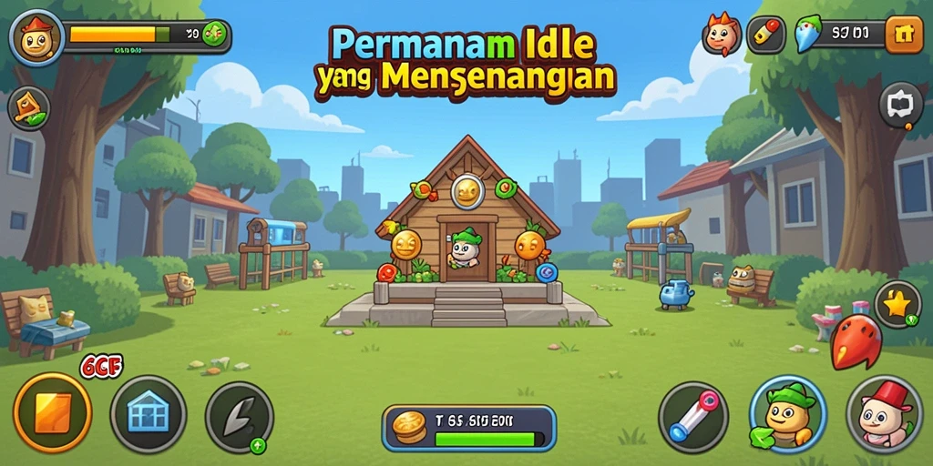 Tampilan screenshot menampilkan gameplay santai dan menghibur dari 6CF.
