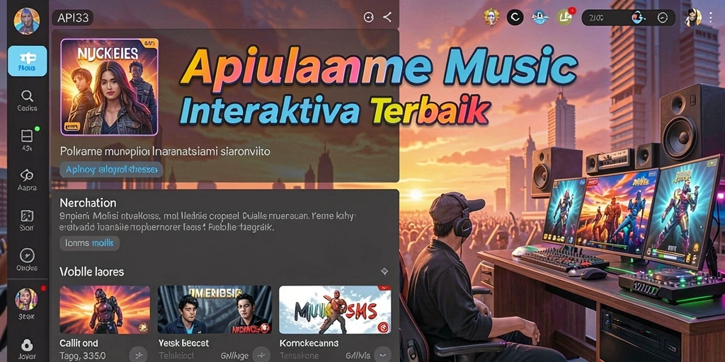Tampilan gameplay interaktif API33 yang menyenangkan dan menarik.