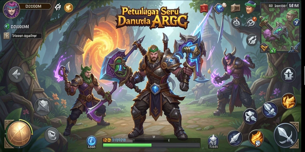Tampilan gameplay menegangkan dalam <strong>D200M</strong> dengan aksi pertarungan seru.