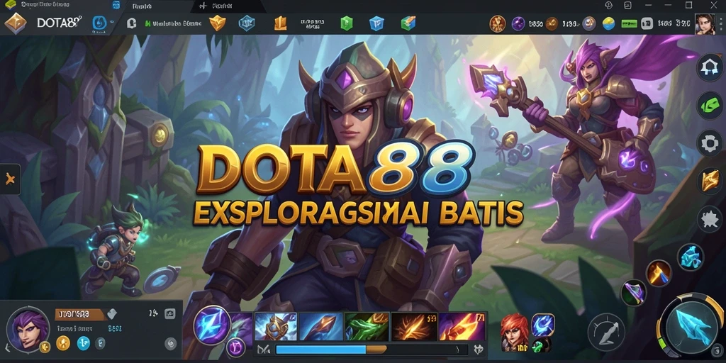 Screenshot DOTA88 menampilkan antarmuka yang menarik saat mendengarkan musik.