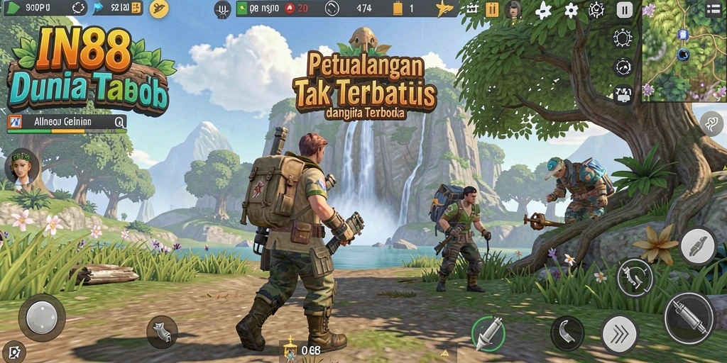 Gameplay menakjubkan di dunia terbuka IN88, penuh petualangan.