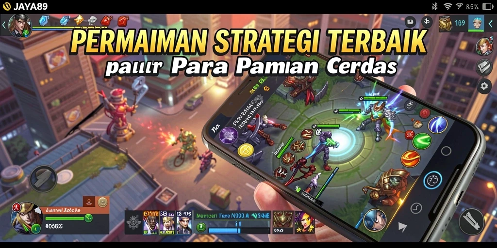 Tampilan gameplay JAYA89 yang memukau dengan aksi strategi mendebarkan.