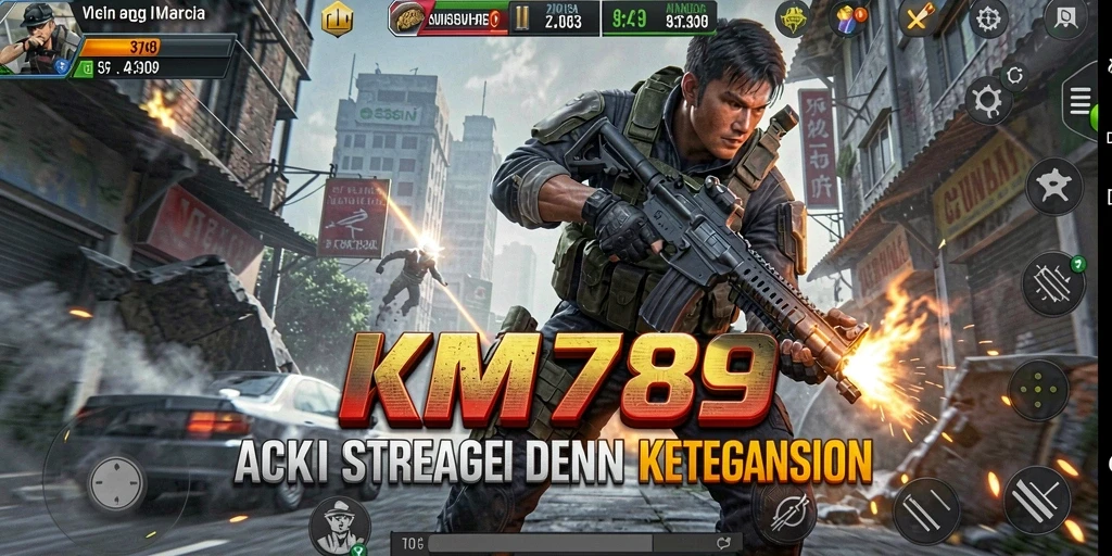 Tangkapan layar menunjukkan aksi mendebarkan dalam game TPS.