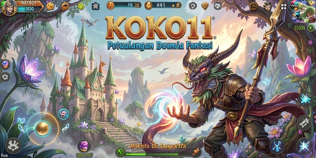 Tampilkan gameplay petualangan seru di dunia KOKO11.