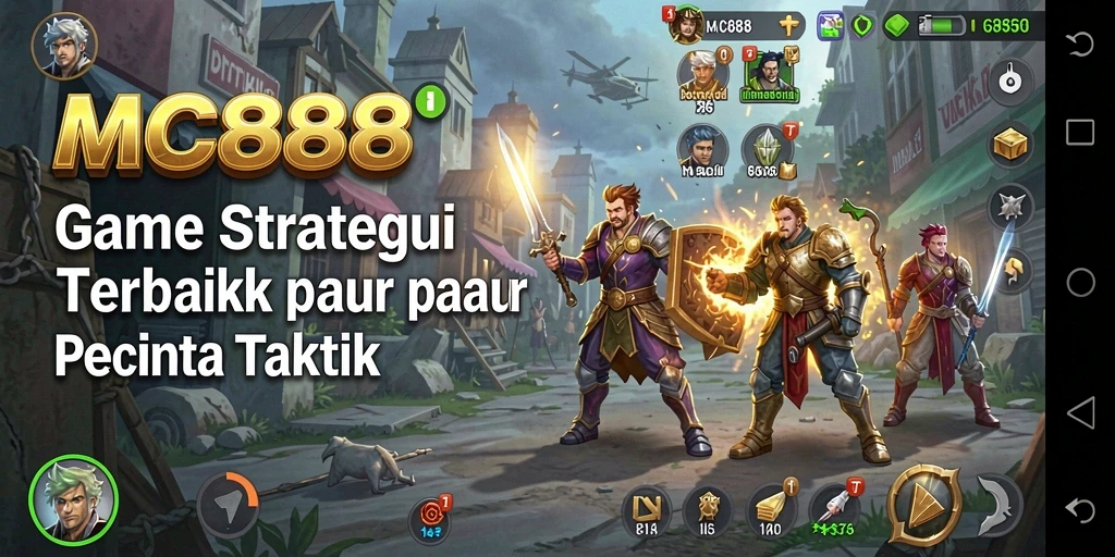 Tampilan gameplay mendebarkan dari MC888 yang penuh strategi.