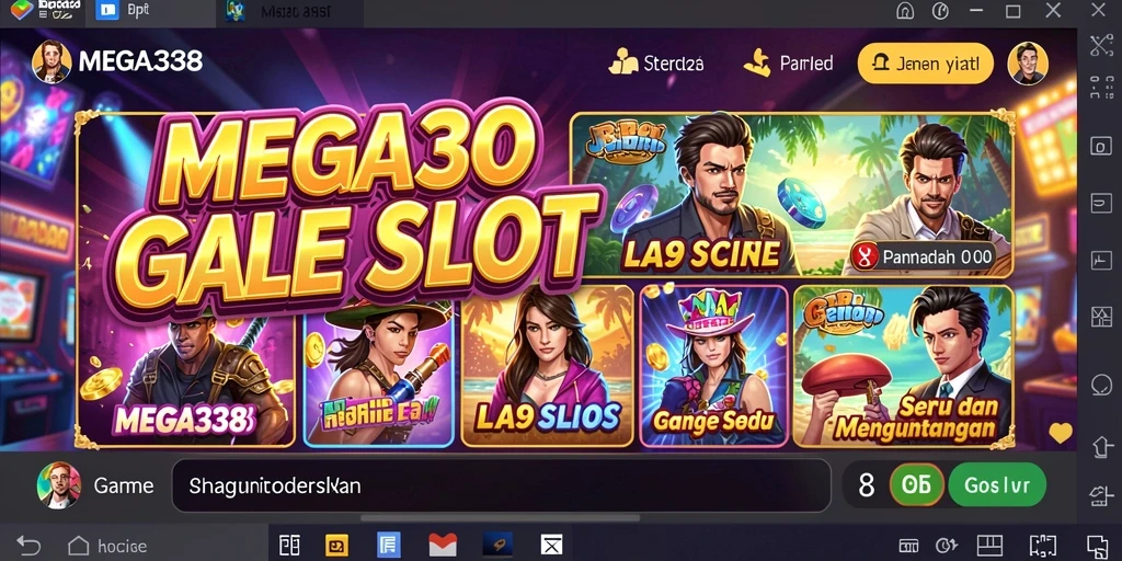 Tampilan menarik dari gameplay Slot di MEGA338.