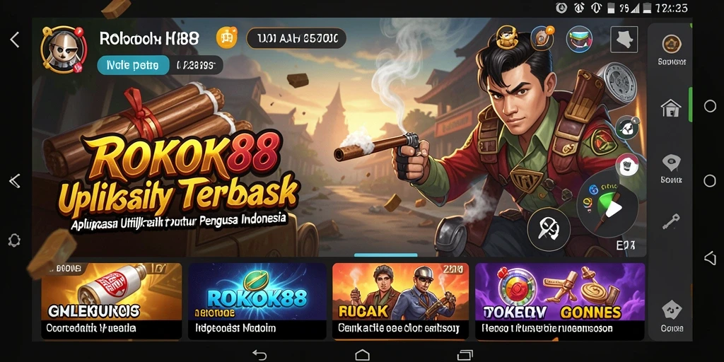 Tampilan screenshot utama ROKOK88 yang menampilkan fitur pengingat dan manajemen tugas.