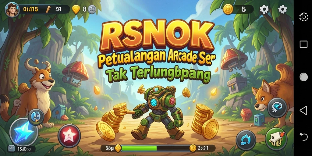 Screenshot RSNOK menampilkan momen gameplay yang seru dan penuh aksi.