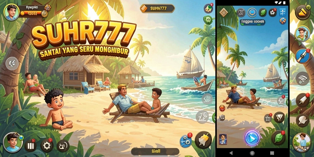 Tampilan gameplay <strong>SUHU777</strong> yang ceria dan menghibur dari permainan Casual.