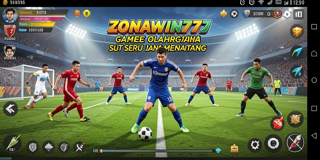 Tampilan gameplay ZONAWIN777 yang seru dan kompetitif.